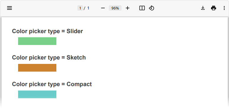 Survey Now PDF Generator: Export custom questions using a custom PDF brick