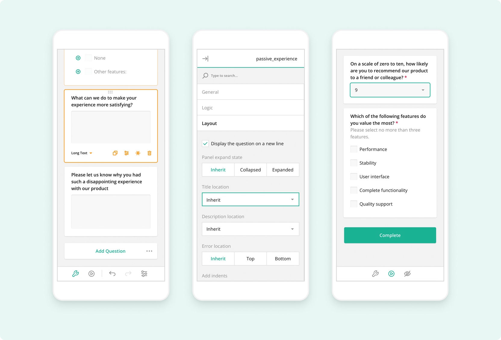 Survey Now - Enchanced mobile support