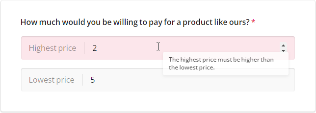 Survey Now Multiple Textboxes: Error message in a tooltip