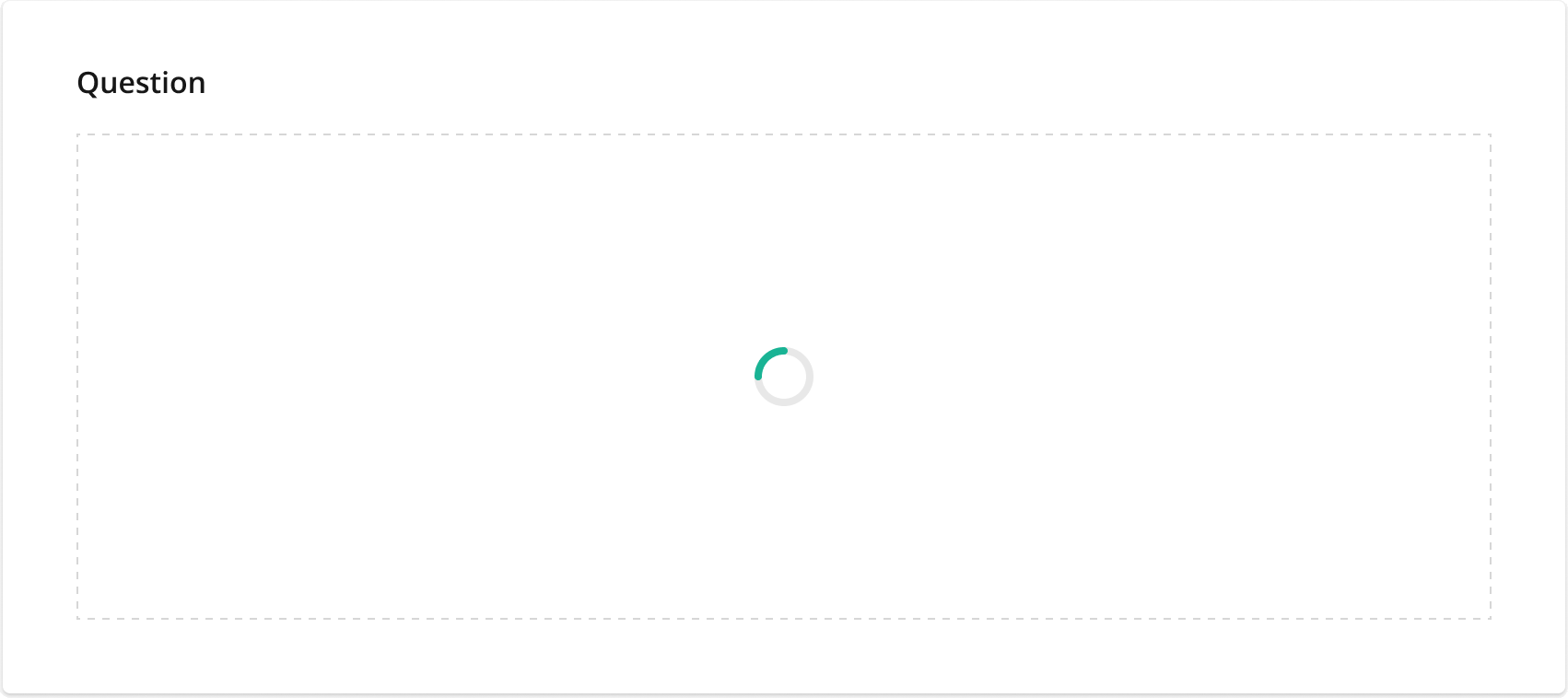 Survey Now Form Library: Loading indicator for a File Upload question