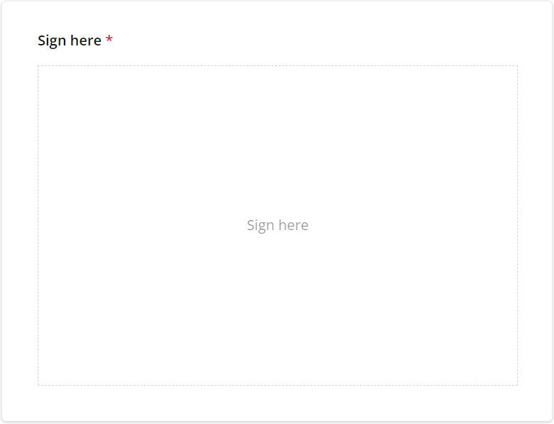 Survey Now: Signature with auto-scale enabled