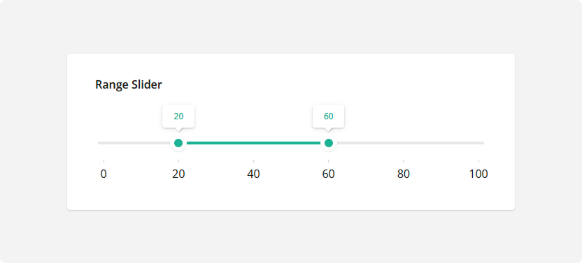 Survey Now Range Slider: Display thumb tooltips at all times