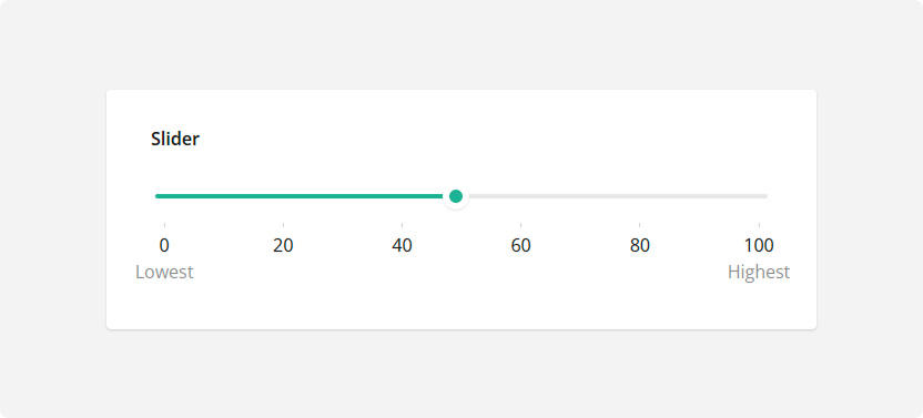 Survey Now Slider: Custom labels with text and value
