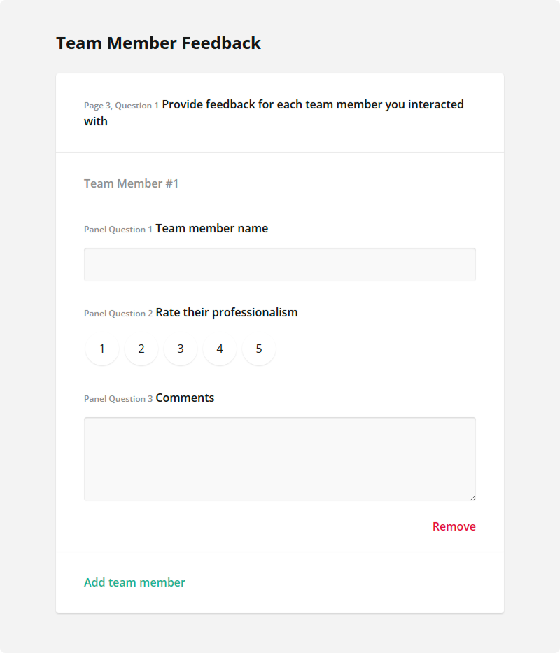 Survey Now Form Library: Custom question numbering for pages and dynamic panels