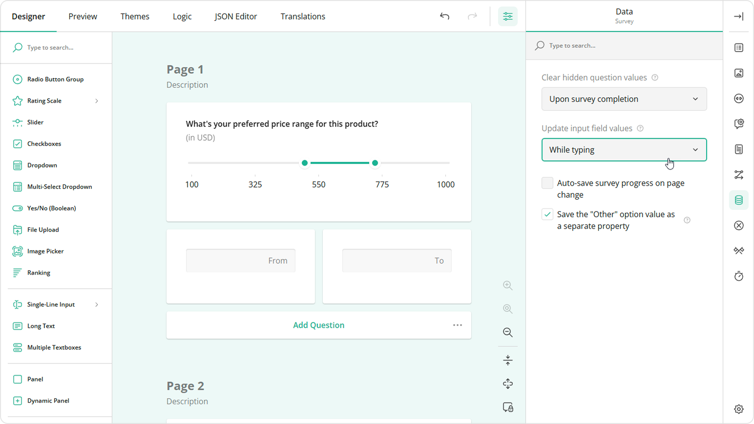 Enable real-time data updates